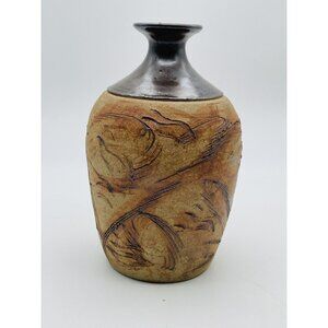 Vintage Ringquist Signed Art Ceramic Pottery Vase Pot Excellent condition